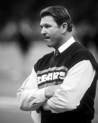 Chicago Bears Coach MIKE DITKA Glossy 8x10 Photo Football Print Poster HOF 88 • $5.49