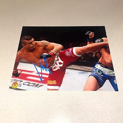 VITOR BELFORT Signed Autographed 8X10 UFC MMA CHAMPION BECKETT BAS COA BH54802 • $99.99