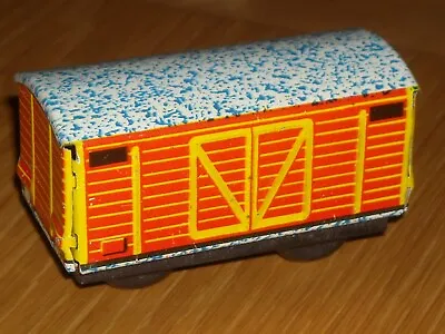 £3.95 • Buy Orange & Yellow OO Gauge Tinplate Wagon Rolling Stock Model Railway Vintage?