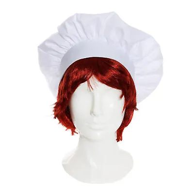 Adults Rat Chef Fancy Dress Costume Wig And Chef Hat Ratatouille Cook Linguini • £9.99