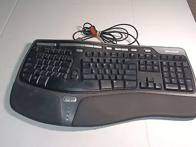 Microsoft Natural Ergonomic Keyboard 4000 V1.0 KU-0462 USB Wired Curved • $42.50