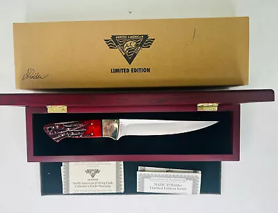 D’Alton Holder Limited Edition 10  Knife Wodd Case North American Fishing Club • $39.99