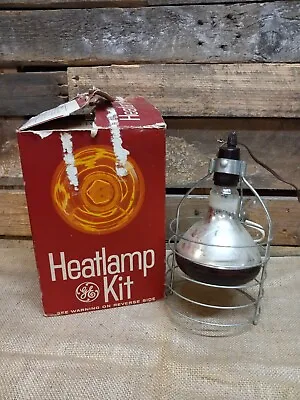 Vintage GE General Electric Heat / Sun Lamp Kit - Model HLK4 - 250W W/ Bulb 1981 • $39