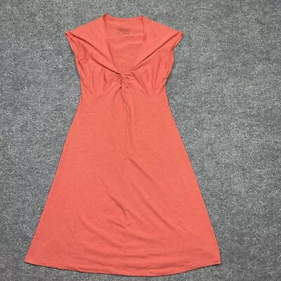 Patagonia Dress Womens Size XS Orange Seabrook Bandha Twist Front Casual Ladies • $39