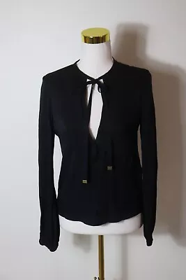 Size 0 Women's  Diane Von Furstenberg  Black Top. Great Condition. Bargain Price • $55