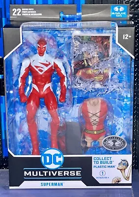 McFarlane DC Multiverse JLA Red Superman PLATINUM Edition Plastic Man • $72
