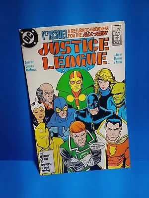 Justice League  #1  DC (1987) Maxwell Lord (DC3 )  HOT • $18.99