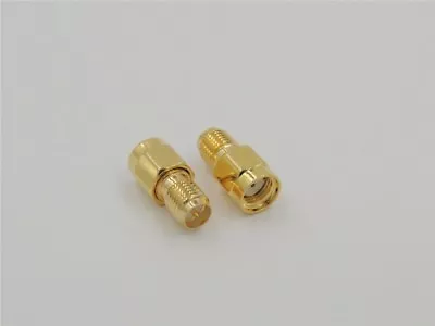 £2.79 • Buy RP SMA Male To RP SMA  Female 50Ω Adapter Connector - UK Seller
