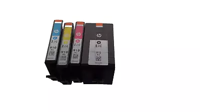 Genuine OEM HP 910XL SET 4 ( BYMC) Ink Bulk Packaging FREE SHIPPING • $42.99