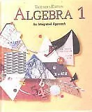 ALGEBRA 1 : AN INTEGRATED APPROACH TEACHER EDITION By Richard Rukin VG • $25.95