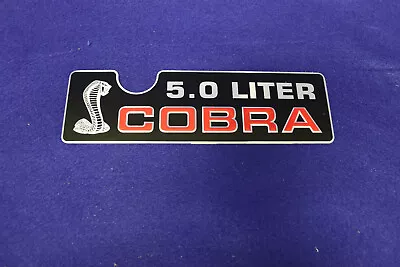 1993 Ford Mustang Cobra Intake Plaque Brand New Reproduction • $29.99