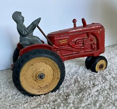 Massey Harris 44 MH 1/16 Scale Toy Tractor ORIGINAL 1950's Slik Man Driver Seat • $32