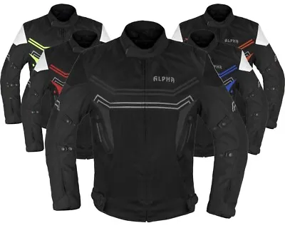 Motorcycle Riding Jacket Motorbike Riders Ce Armor Racing Protective Cordura • $59.99