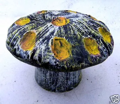  2 Piece Mushroom Mold Plaster Concrete Resin 6  W X Just Over 4  H In Total • $29.95