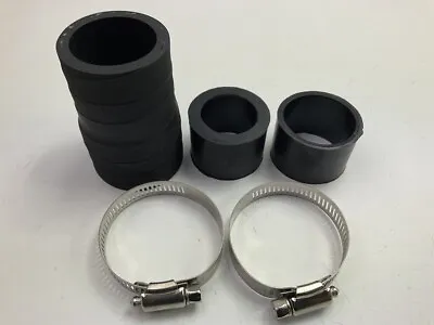 Spectre 7810 Radiator Hose Adapter Rubber Sleeves 1-1/4   1-1/2  & Clamps • $14.95
