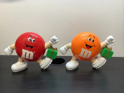£12.95 • Buy M And M Sweet Dispenser M&M Chocolate Peanut Rare Bundle X2 Red Orange Joblot 4