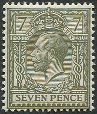 7d SG 387 'Olive' U/M Pristine Fresh. (Ideal Reference Copy As Certified). (... • £28