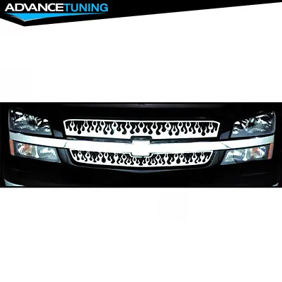 For 03-06 Chevrolet Silverado 1500 2500 3500 HD Chrome Front Bumper Upper Grille • $81.99