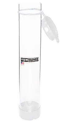 Viewtainer Tethered Cap Storage Container 2.75 X15 -White • $17.40
