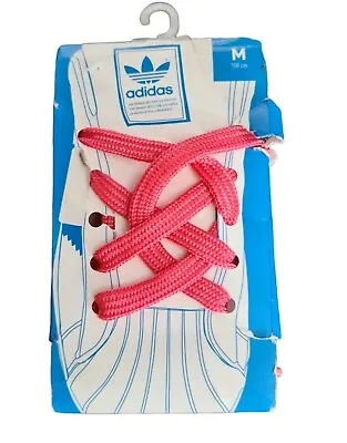 £6.99 • Buy Adidas Flat Woven Lace High Pink  150cm / 10mm