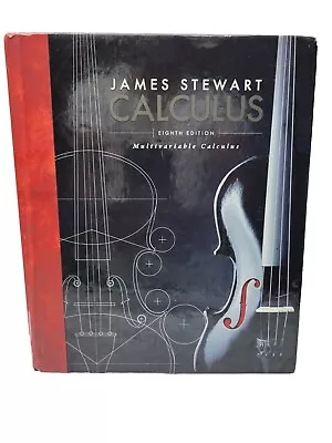 Multivariable Calculus By James Stewart Eighth Edition 8th Hardcover • $23.99