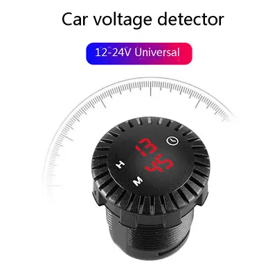 12V/24V Automotive Car Boat Motorcycle Touch Digital Clock LED Display T.LO • $4.82