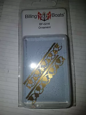 BILLING BOATS - BF-0216 Ornament 9 X 64mm (2) BRAND NEW • $11