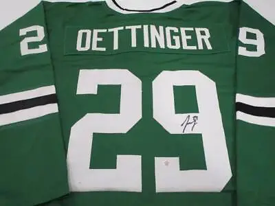 Jake Oettinger Of The Dallas Stars Signed Autographed Hockey Jersey PAAS COA 307 • $287.13