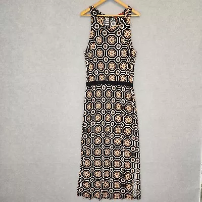 Tigerlily Dress Womens 14 Floral Maxi Sleeveless 70s Hippie Boho Gypsy Byron • $44