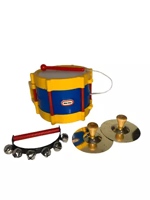 Little Tikes Musical Set Includes Cymbals Drum And Hand Bells For Kids Playing • $19.99