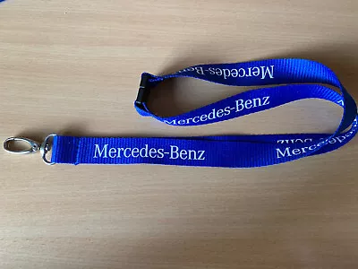 MERCEDES-BENZ LANYARD  KEYFOB STRAP STUNNING ROYAL BLUE  *Bargain Price • $5.04