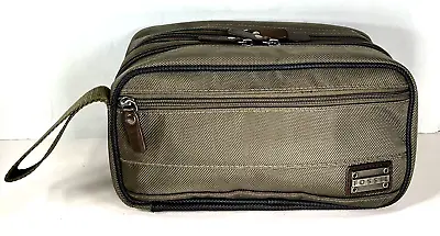 Fossil Men’s Olive Green Canvas Toiletry Bag • $22.99