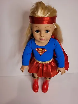 Madame Alexander DC Comics Superhero Girl Doll 18  Supergirl Collector Doll 2007 • $21