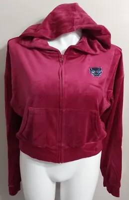 *NWT* Marvel Women's Hoodie Long Sleeve Zip-Up Velour Graphic Size Med Y33 • £14.24