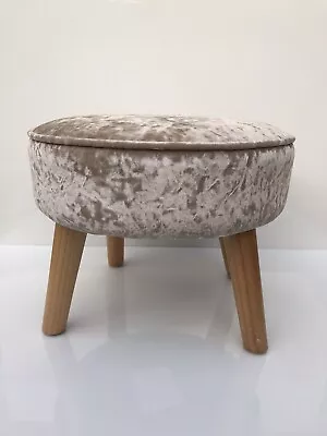 £19.99 • Buy Velvet Dressing Table Stool Bedroom Vanity Makeup Bench Bedroom Chair 16” X 12”