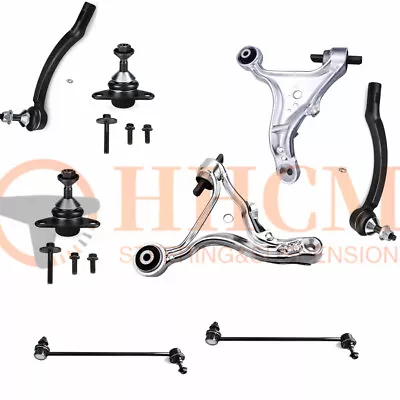 8PC Front Lower Control Arm Outer Tie Rod Sway Bar Link KIT For Volvo S60 V70 • $143.99