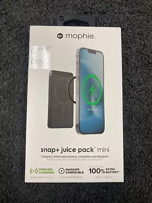 Mophie Snap + Juice Pack Mini 5000 MAh Portable Charger With Magsafe New • $19.99