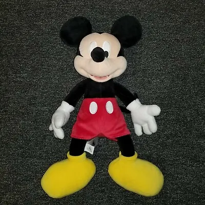 Mickey Mouse Plush Large 16 Inch Disney Cartoon Icon Stuffed Animal Collectible • $12.99