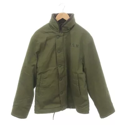 Maiden Noir Workwear Usn Us Navy Boa Frieze Military Jacket Outer Lining Back Zi • $165.60