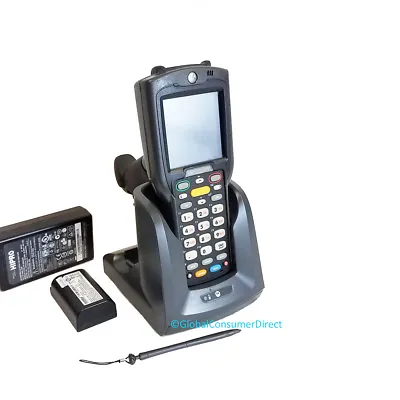 Motorola MC3090-G MC3090G-LC28H00GER PDA Laser Barcode Scanner PDA WiFi + Cradle • $119.98