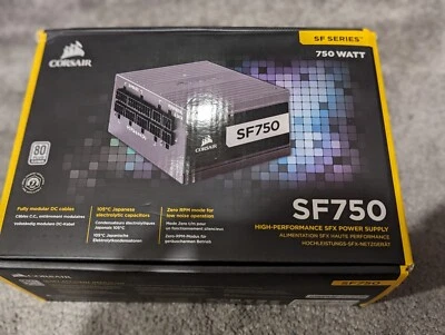 Corsair SF Series SF750 - 750 Watt 80+ Platinum PSU • £139.99
