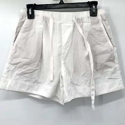 Vince Shorts Women's Size XS White Stretch Cotton Shorts • $19.99