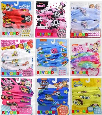 Disney Kids Face Masks Bandana Neck Gaiter Protective Face Cover Children 3+ • $5.95