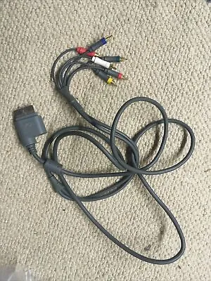 Component HD AV Cable Audio Video TV Lead For Microsoft Xbox 360 • £3.50