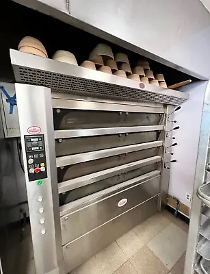 Unisourse X-RAY-8 Mini Vapor Steam Tube Oven. Natural Gas Bakery Deck Oven • $15500