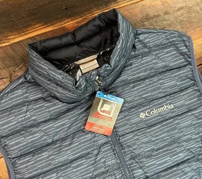 New~Columbia Omni-Heat Thermal Reflective Puffer Men’s XL Insulated Vest Jacket • $69.99