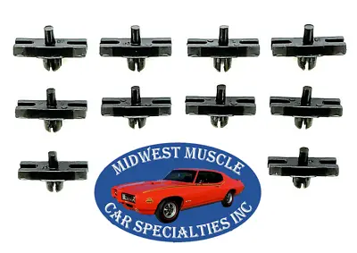 Volkswagen NOS Body Door Fender Molding Moulding Rivet Trim Clip Clips 10pcs D • $16.74