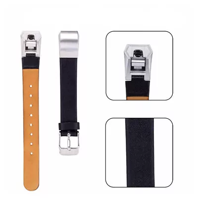 $41.32 • Buy Replacement Watch Strap Belt For Fitbit Alta Band Leather Wristband Adjustable