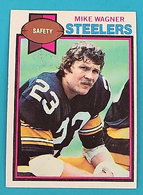 1979 Topps #165 Mike Wagner Pittsburgh Steelers FOOTBALL Card C8 • $3.99