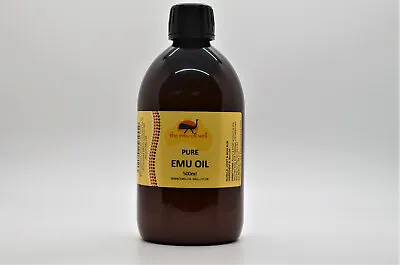 $29.31 • Buy 100% Pure Australian Emu Oil Skin Hair Muscle Arthritis Joint Pain Relief 500ml